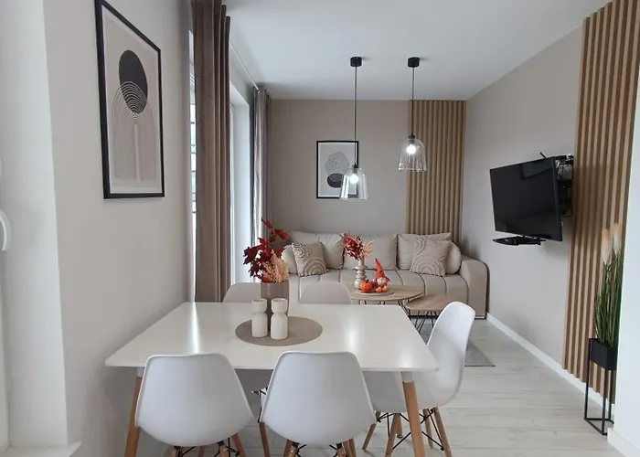 Z 2 Sypialniami - Nova Ludova - Blisko 2 Jezior Apartament Biskupiec (Olsztyn)